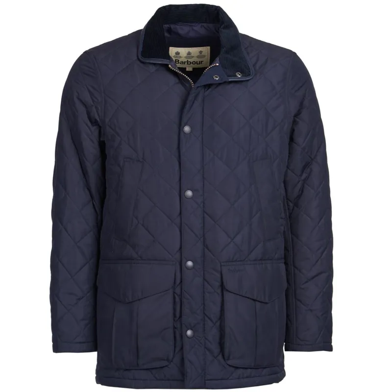 Barbour Devon Quilt Navy Jacket